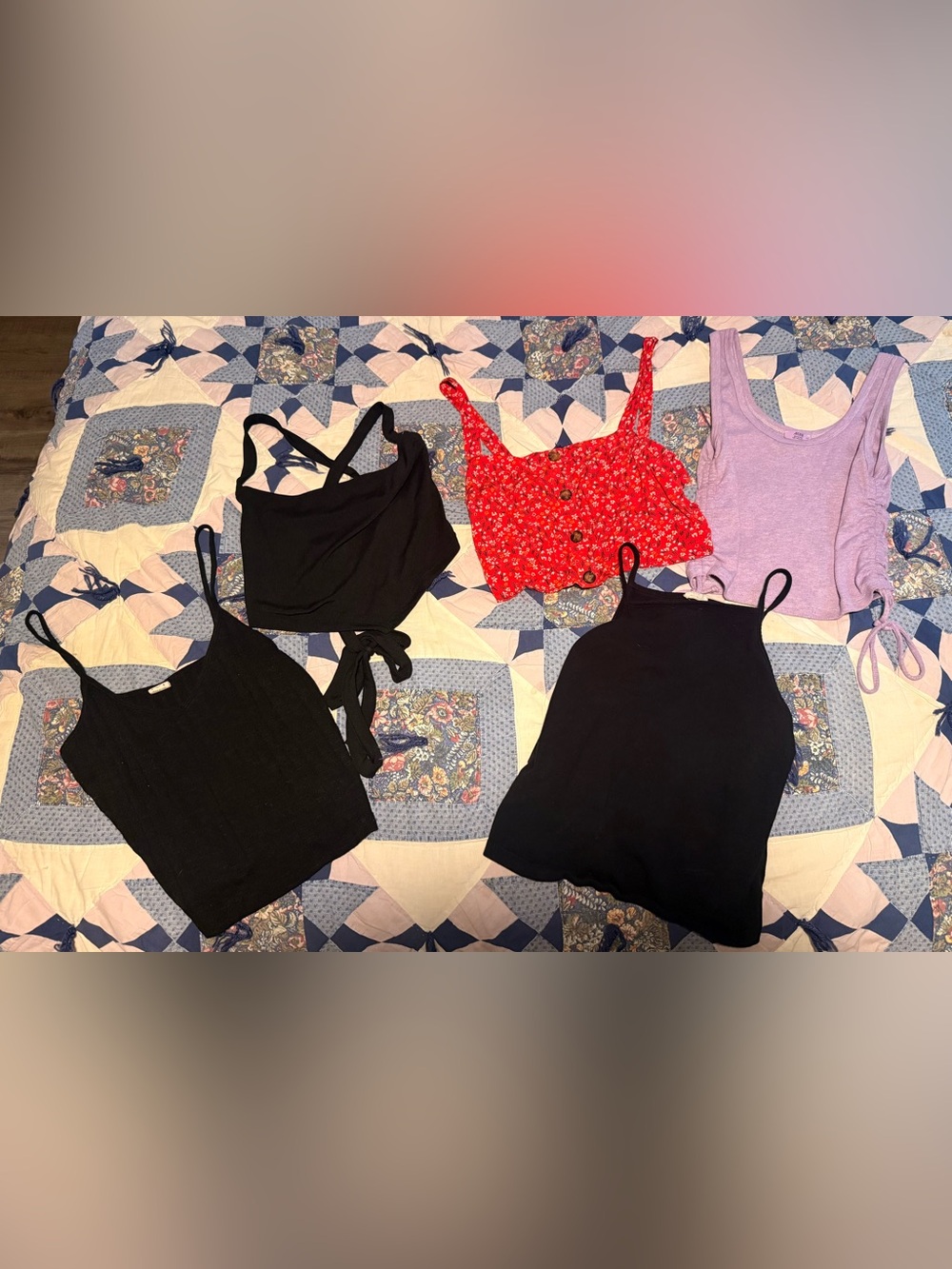 Assorted Lot of Crop Tops & Bodysuits